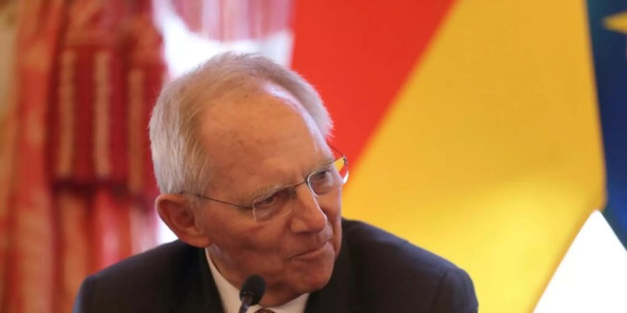 Bundestagspräsident Wolfgang Schäuble (CDU)