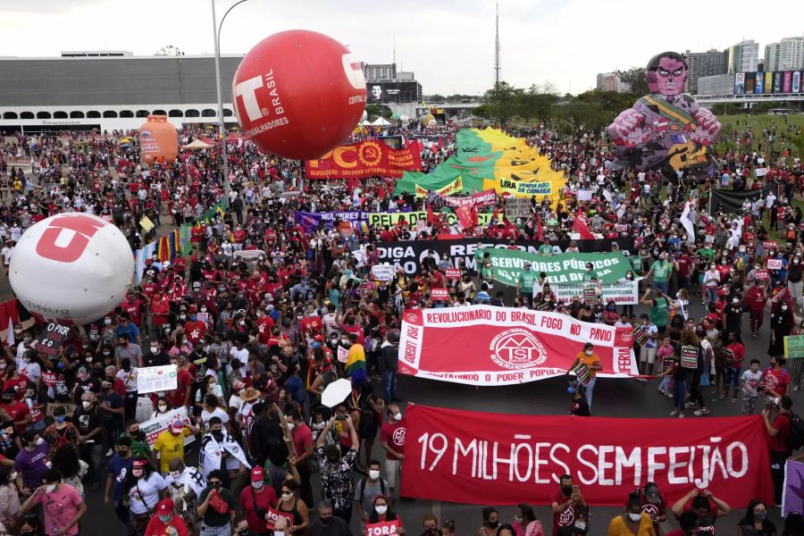 Brasilien Protest