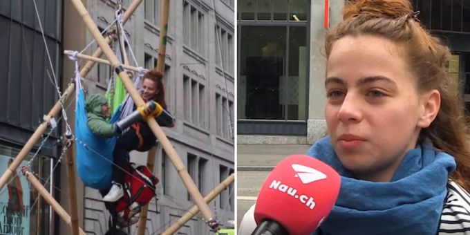Zürich lahmgelegt - Klimaaktivistin Lina (18) über Klima & Verhaftung