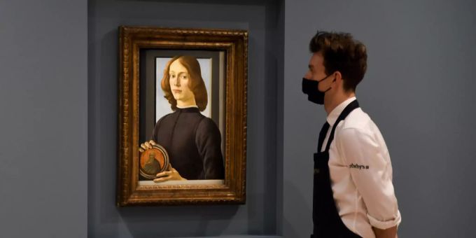 Das 90-Millionen-Gemälde von Botticelli. Botticelli