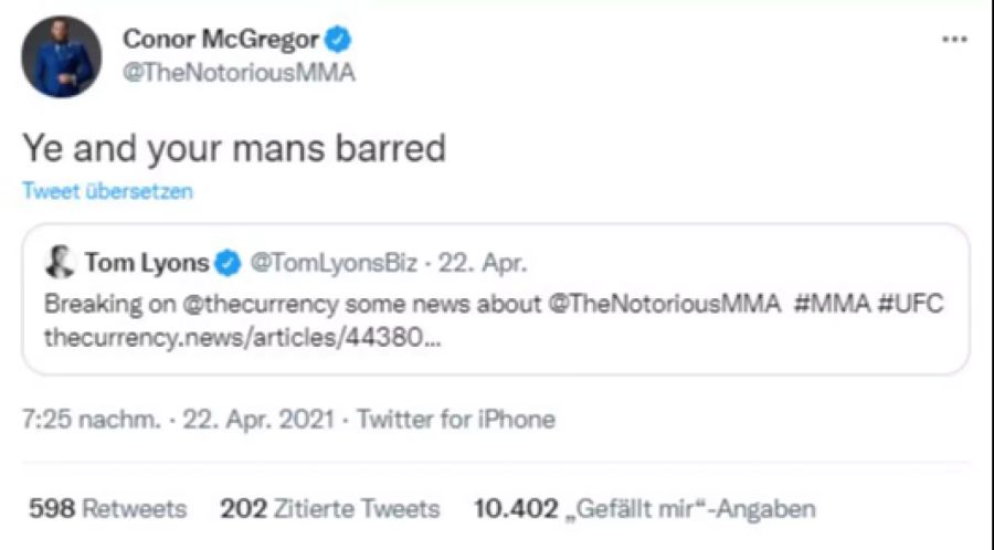 Conor McGregor