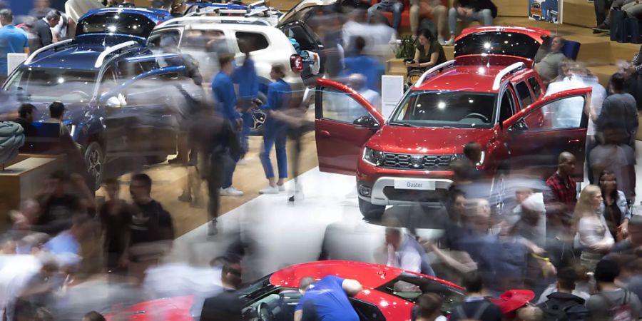 Da war noch alles in Ordnung, die Covid-Pandemie in weiter Ferne: Der Autosalon in Genf, der im März 2019 stattgefunden hat, war der letzte Autosalon seit beginn der Pandemie. (Archivbild)