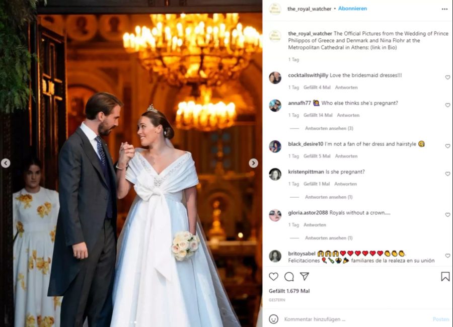 Zahlreiche Royals waren bei der Hochzeit dabei.