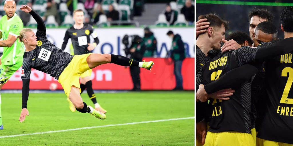 Bundesliga: Borussia Dortmund Feiert 3:1-Sieg Beim VfL Wolfsburg