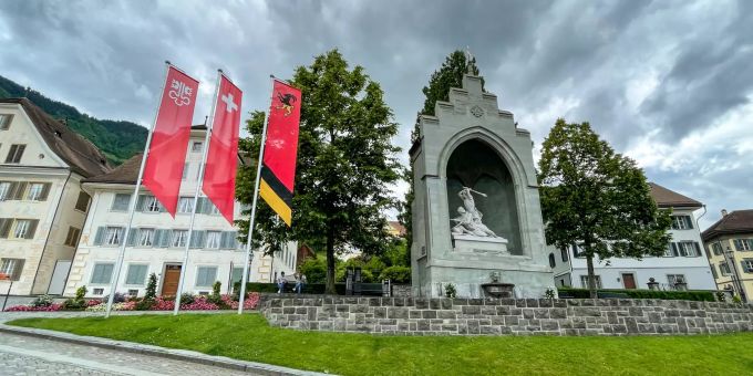 Winkelrieddenkmal Stans. Winkelrieddenkmal Stans.