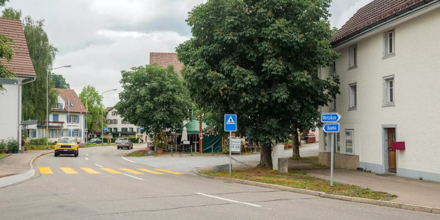 Wetzikerstrasse in Bärtetswil (ZH).