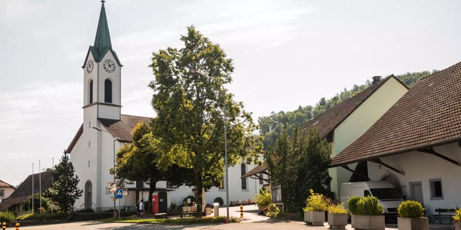 Kirche St. Fridolin in Leibstadt.