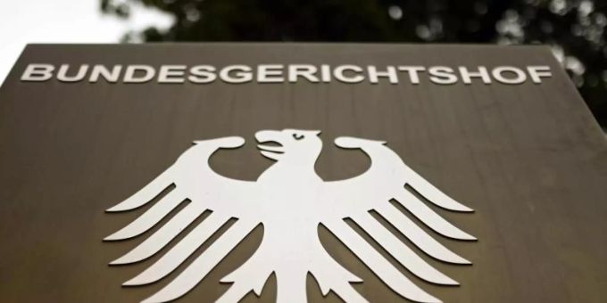 Der Eingangsbereich zum Bundesgerichtshof (BGH) in Karlsruhe. Foto: Uli Deck/dpa Der Eingangsbereich zum Bundesgerichtshof (BGH) in Karlsruhe. Foto: Uli Deck/dpa