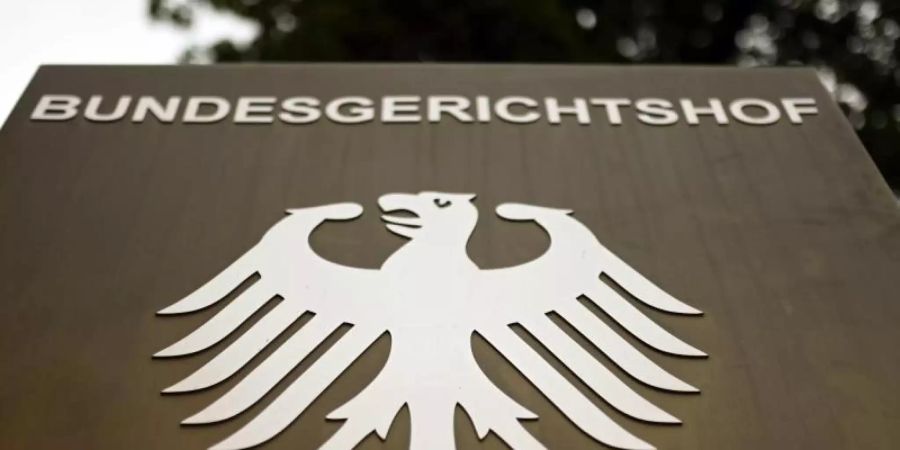 Der Eingangsbereich zum Bundesgerichtshof (BGH) in Karlsruhe. Foto: Uli Deck/dpa