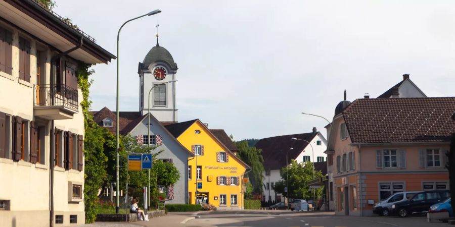 Dorfmitte in Embrach.