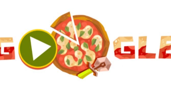 Google Doodle Pizza