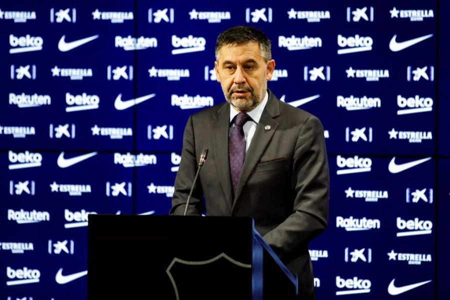 Ex-Boss Josep Bartomeu steht in der Kritik.