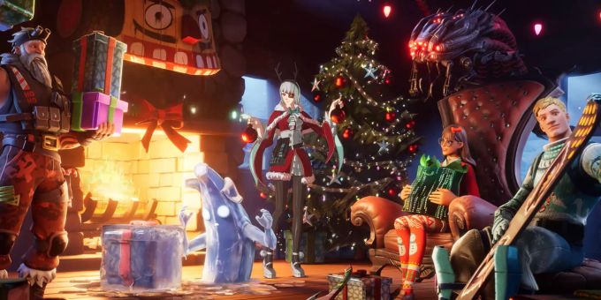 Mit Spider-Man - Fortnite bringt Geschenke zum Winterfest 2021