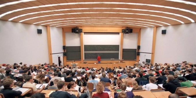 Vorlesungssaal der ETH-Zürich ETH