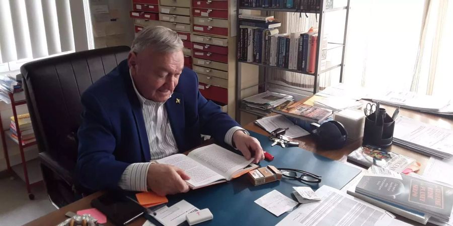 Selbst Erich von Däniken hat noch nie einen Graskreis gesehen