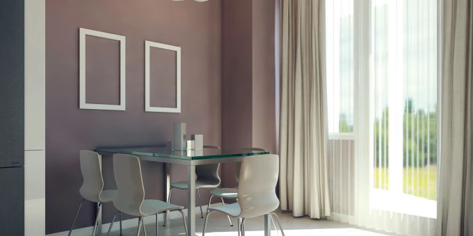 Vorhänge haben nicht nur eine praktische, sondern auch eine ästhetische Funktion. Vorhänge Esszimmer