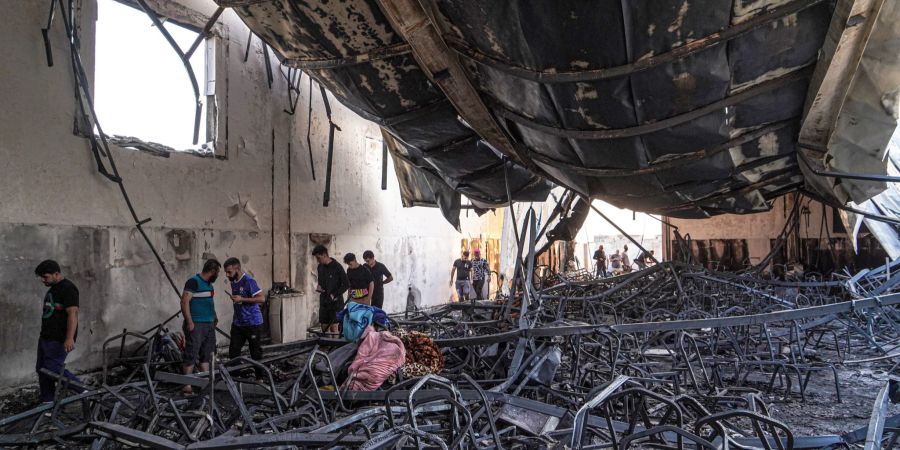 Brand bei Hochzeitsfeier im Irak