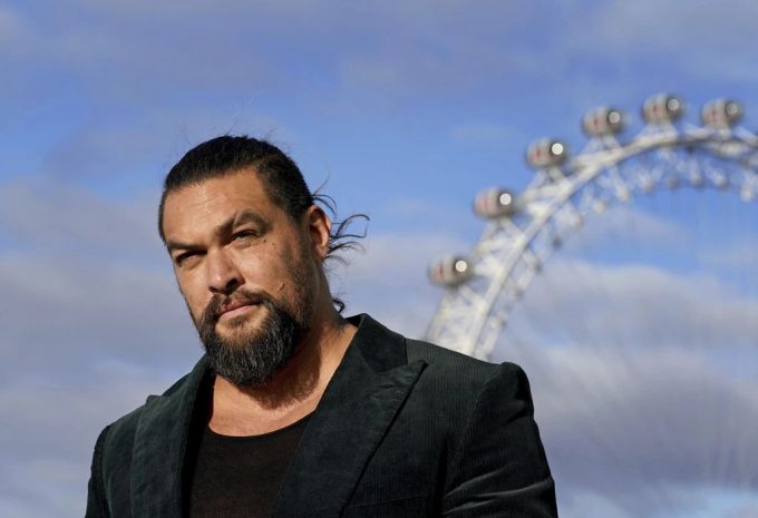 Jason Momoa in dieser Woche bei der Vorstellung seines neuen Films in London. Jason Momoa London Eye