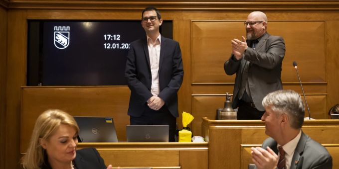 Michael Hoekstra neuer Präsident der GLP Stadt Bern. Michael Hoekstra