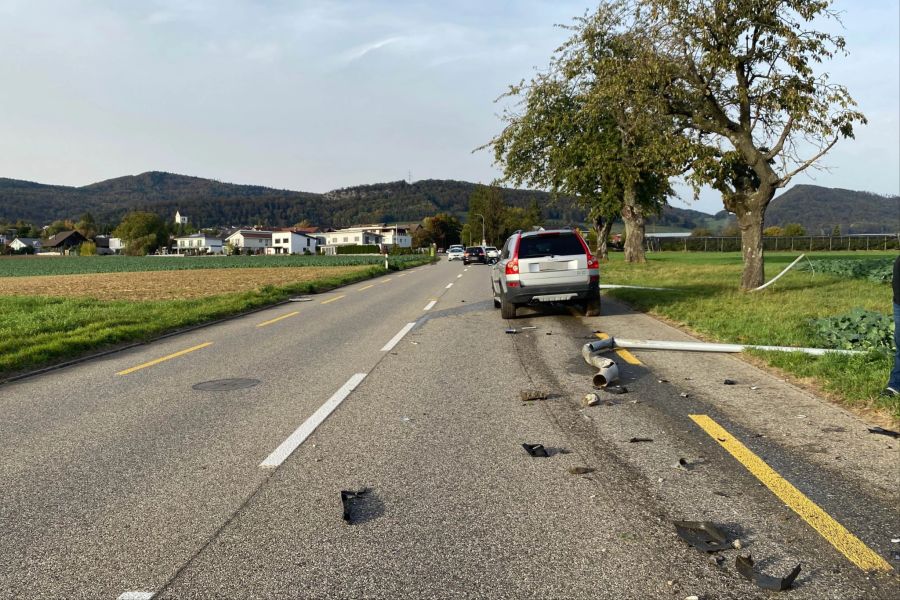 Sachschaden nach Unfall