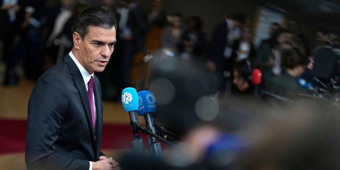 Der geschäftsführende spanische Ministerpräsident Pedro Sánchez. Virginia Mayo/AP/dpa Spaniens Sozialisten