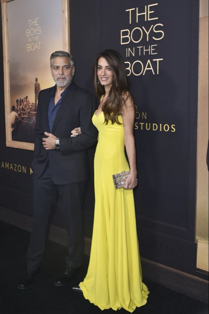 Amal stiehlt George Clooney regelmässig die Show auf dem roten Teppich! George und Amal Clooney