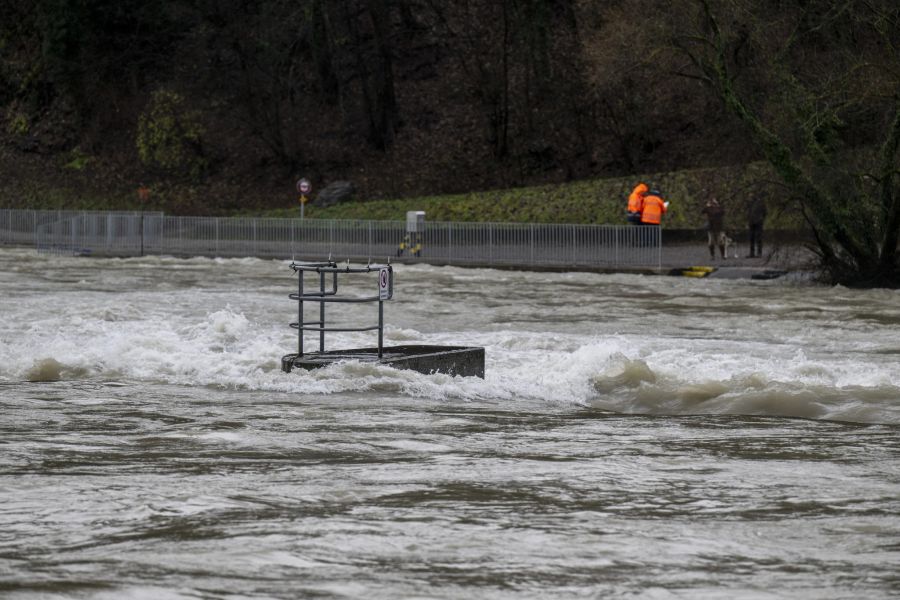 Allerdings muss man aufpassen, dass dies andere Gewässer nicht zu sehr belastet – hier ein Bild von der Aare.