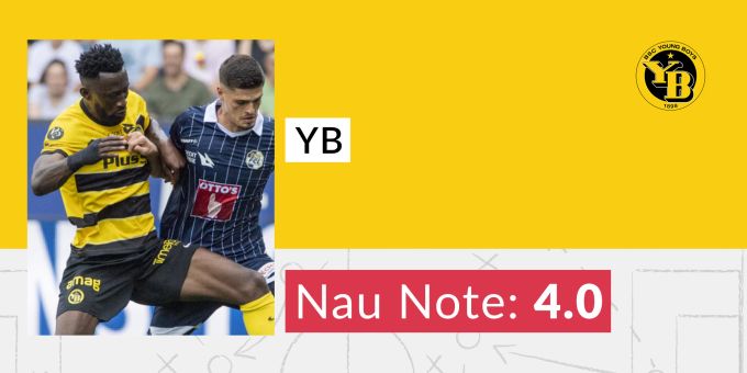 Die Nau.ch-Note für YB. YB