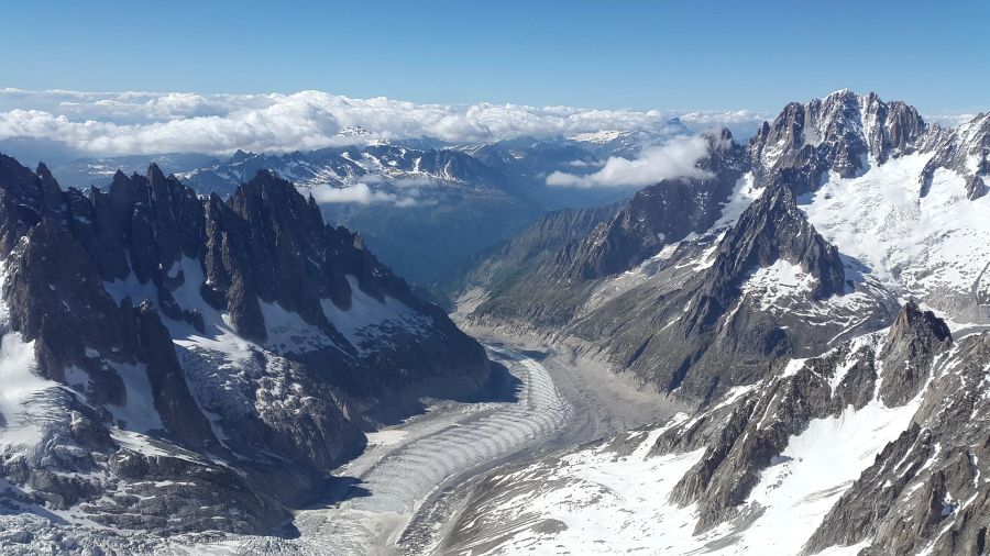 Gletscher, Schweiz, Alpen