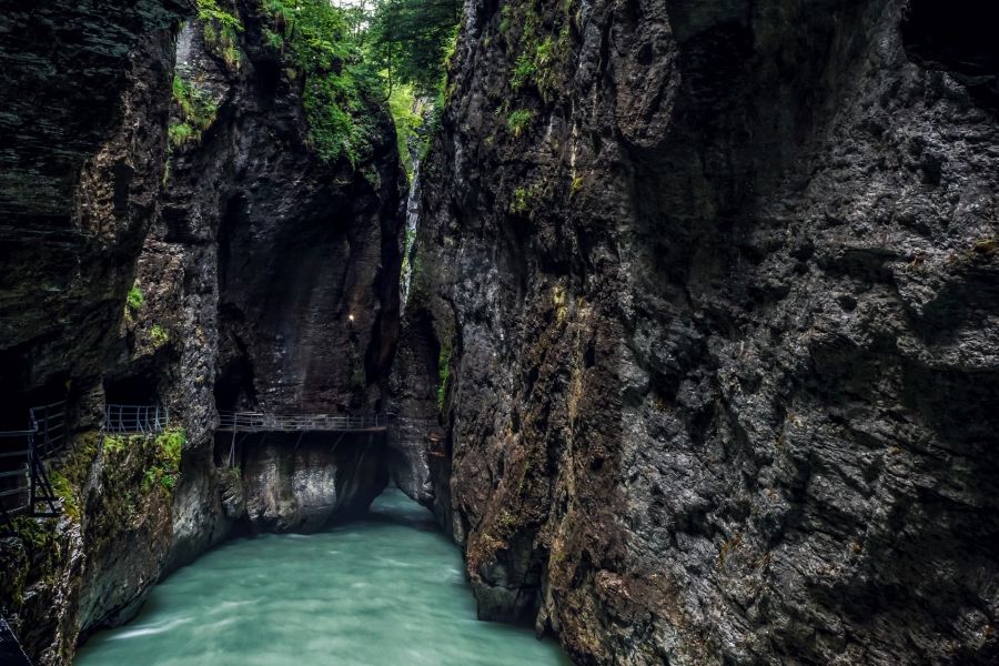 Aareschlucht, Schlucht, Aare, Wasser