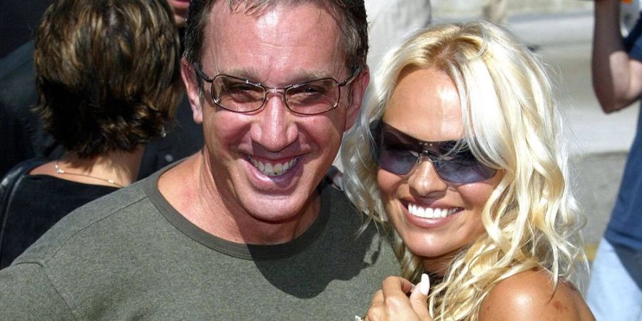 Pamela Anderson und Tim Allen 2002, gut zehn Jahre nach der gemeinsamen Arbeit an der Kultserie «Hör mal, wer da hämmert».