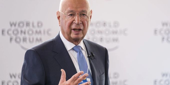 Klaus Schwab ist der Gründer und der Exekutivvorsitzende des Weltwirtschaftsforums. WEF