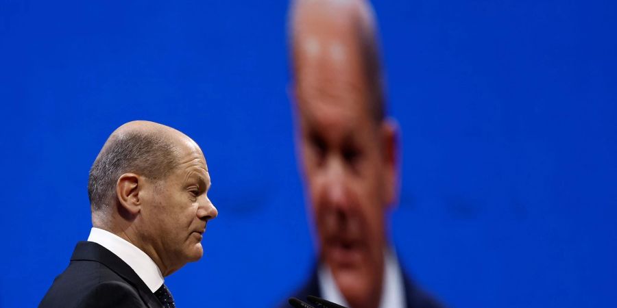 Auch SPD-Bundeskanzler Olaf Scholz kann offenbar den Mitgliederschwund bei seiner Partei nicht aufhalten.