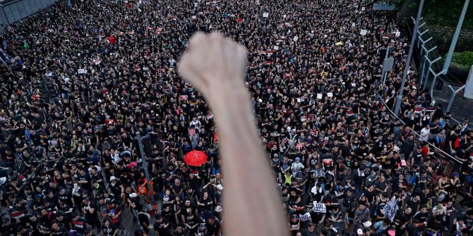 Proteste in Hongkong