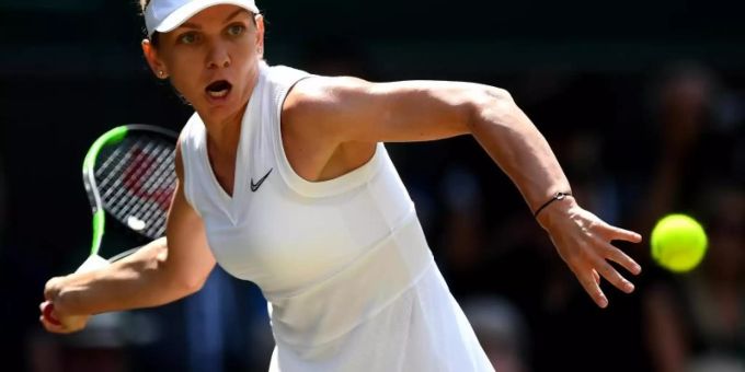 Steht im Finale von Wimbledon: Die Rumänin Simona Halep. Foato: Victoria Jones/PA Wire Foto: Victoria Jones Steht im Finale von Wimbledon: Die Rumänin Simona Halep. Foato: Victoria Jones/PA Wire Foto: Victoria Jones