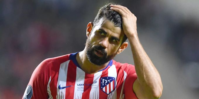 Diego Costa von Atletico Madrid. Diego Costa