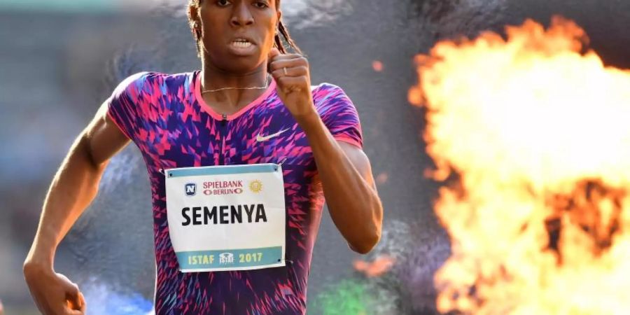 Caster Semenya lehnt es ab, sich einer Hormontherapie zu unterziehen. Foto: Hendrik Schmidt