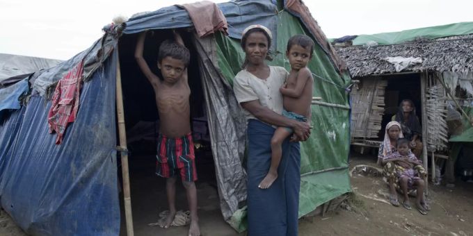 Rohingya-Kinder - Unicef fordert mehr Hilfe