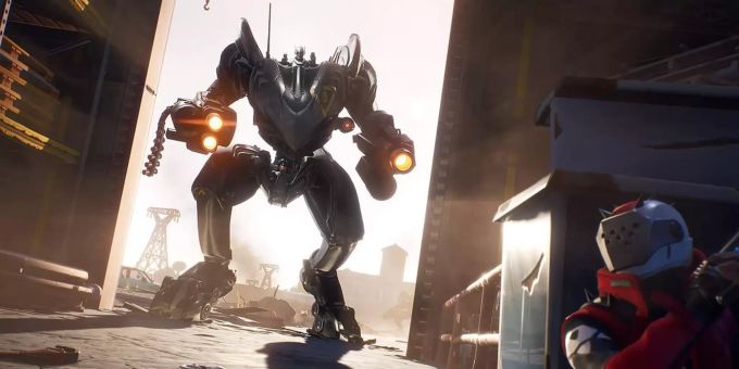 Ein B.R.U.T.E.-Mech, fortnite