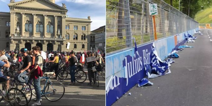 400'000 Schaden - Berner Formel-E-Gegner «verstehen die Wut»