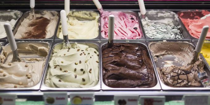 Im Sommer freut man sich wieder über die süsse Abkühlung. Glace
