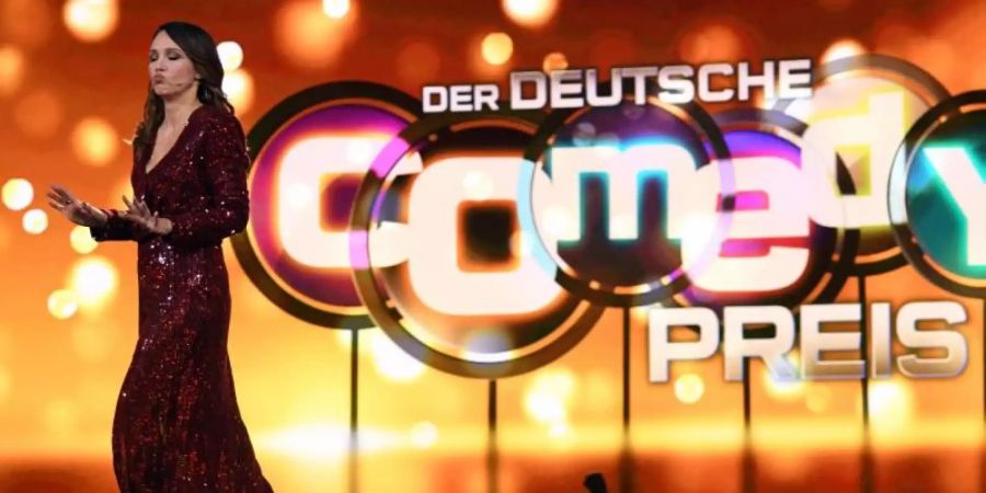 Carolin Kebekus moderierte die Verleihung des Deutschen Comedypreises 2018. Foto: Henning Kaiser