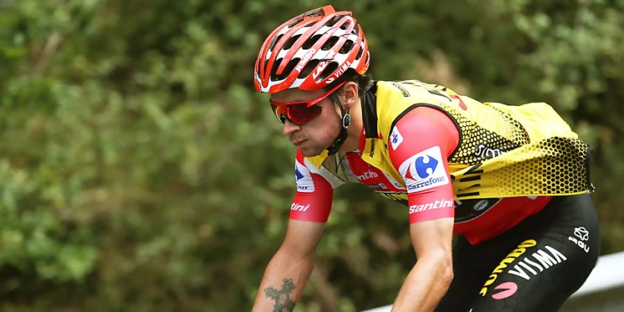 Der Slowene Primoz Roglic führt die Gesamtwertung der Vuelta nach 13 von 21 Etappen ungefährdet an