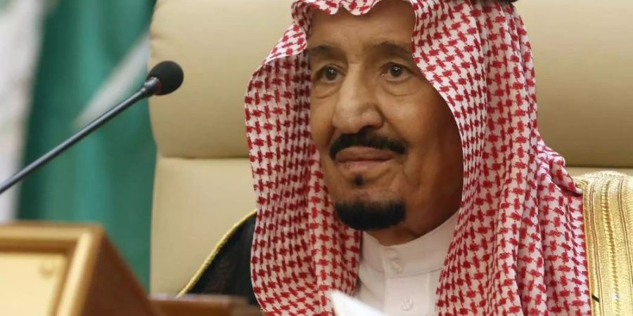 Ruft die internationale Gemeinschaft auf, die «zerstörerischen» Aktivitäten seines Erzrivalen Iran zu stoppen: der saudi-arabische König Salman. Foto: Amr Nabil/AP