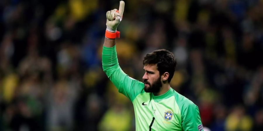 Alisson Becker Brasilien Copa