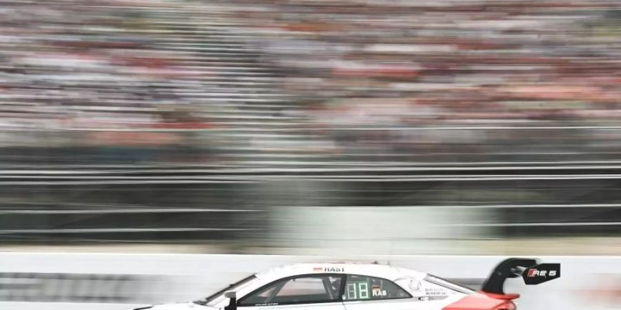 René Rast siegte beim DTM-Rennen in Brands Hatch. Foto: Nicolas Armer