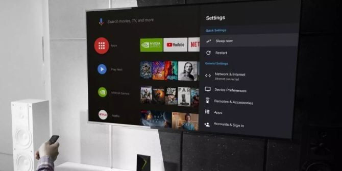 Nvidia Shield Android TV.