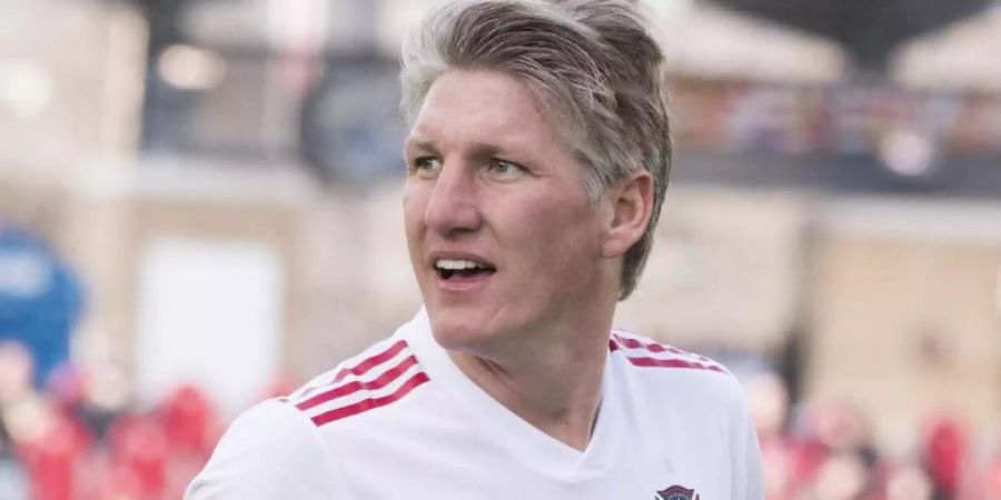 Kassierte mita dem Allstar-Team der MLS eine Niederlage gegen Atlético Madrid: Bastian Schweinsteiger. Foto: Angel Marchini/ZUMA Wire