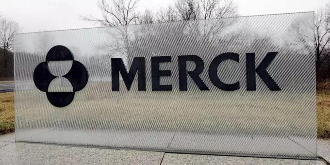 Das Logo des US-Pharmakonzerns Merck & Co. Merck & Co.
