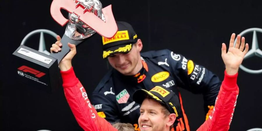 Stürmte von Startplatz zwanzig auf das Siegerpodest als Zweiter: Sebastian Vettel. Foto: Jan Woitas